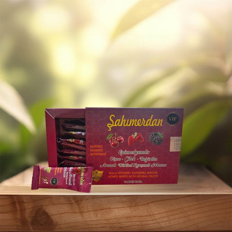 sahimerdan vip macun herbal libido booster product box